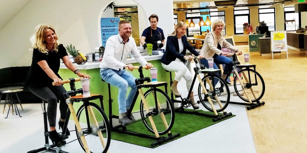 smoothiebar huren of een smoothiefiets huren