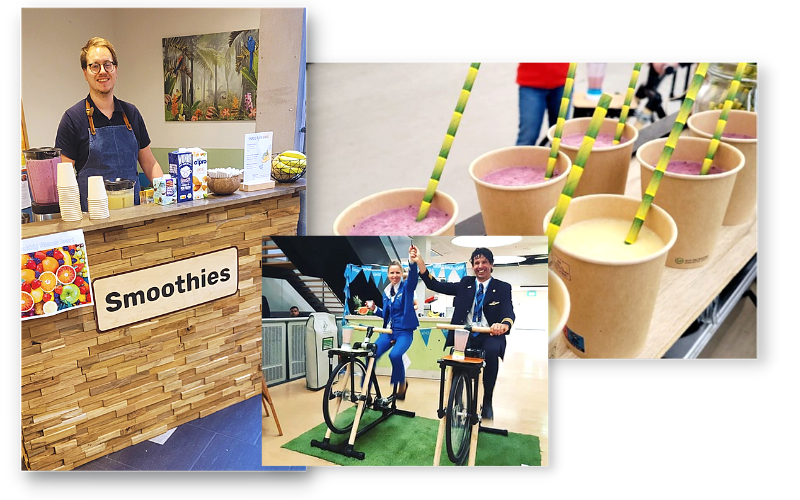 Smoothiebar huren op locatie