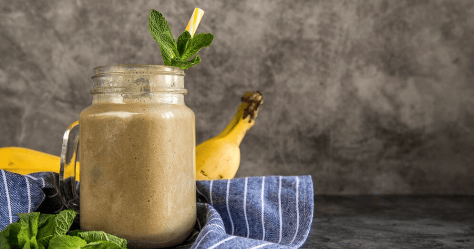 Recept bananen koffie smoothie